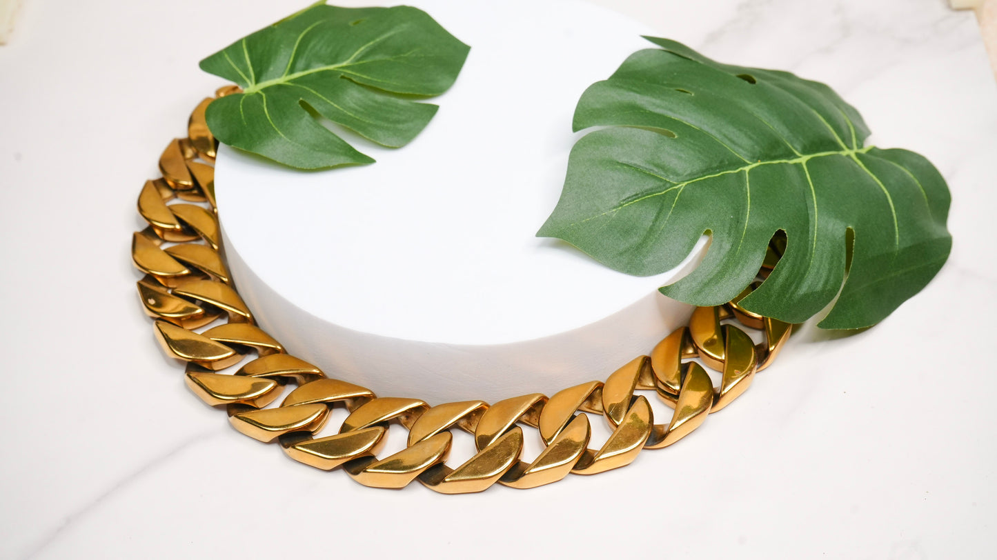 STATEMENT CUBAN LINK - GOLD