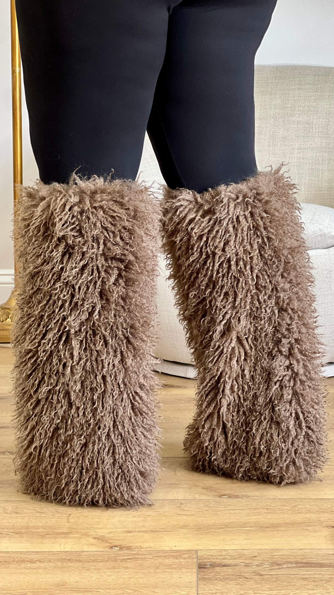 SAVANNAH KNEE HIGH - TAUPE