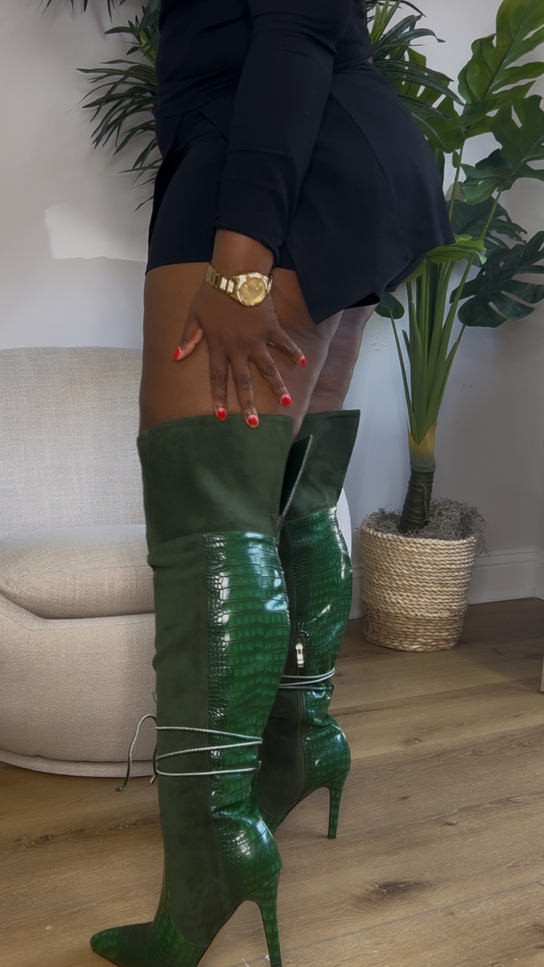 BETTY BOOT - EMERALD (PRE-ORDER)