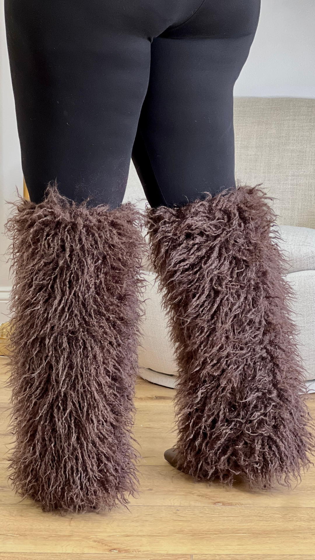 SAVANNAH KNEE HIGH - CHOCOLATE