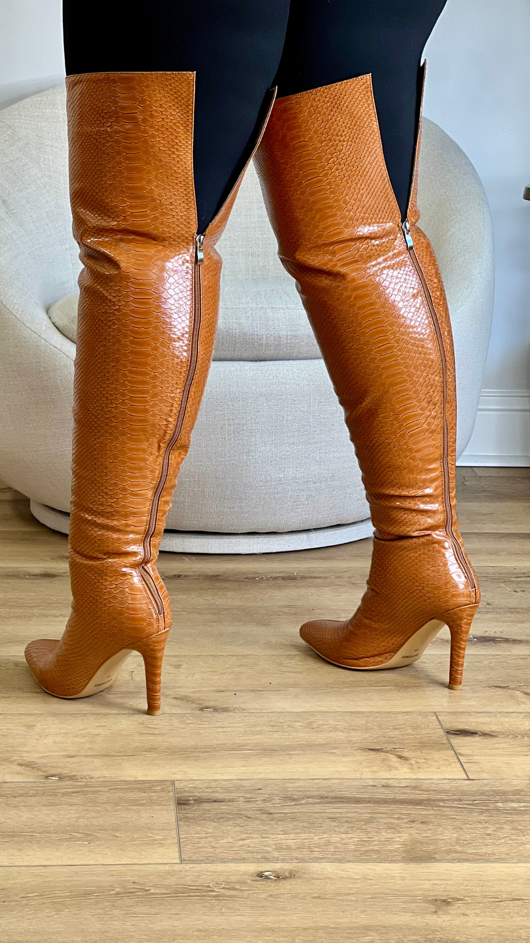 RASHIDA - CAMEL THIGH HIGH